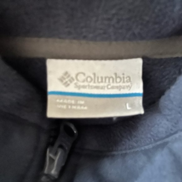 Columbia Soft Shell Jacket (Navy) - Picture 4 of 6